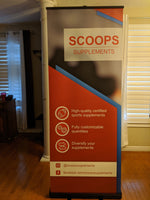 ROLLUP RETRACTABLE BANNER STAND