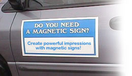 Vehicle Magnetic Signs